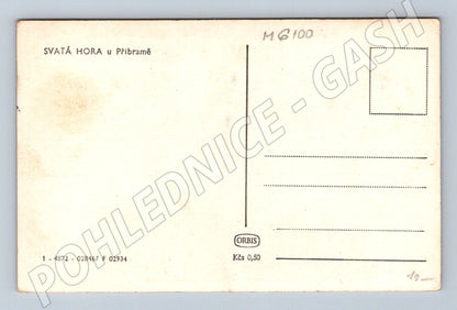 Pohlednice Svatá Hora Příbram Orbis historická (M6100)