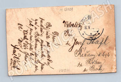 Pohlednice Svatá Hora Příbram prošlá baroko (M6101)