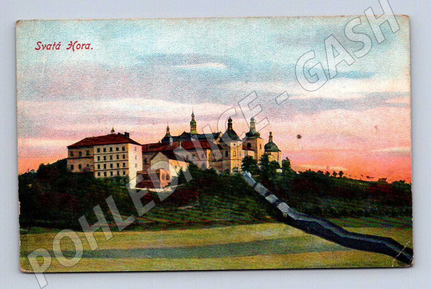 Pohlednice Svatá Hora Příbram stará (M6105)