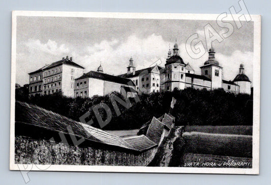 Pohlednice Svatá Hora Příbram historická (M6106)