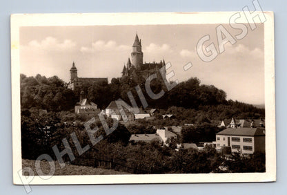 Pohlednice Hrad Bouzov Orbis historická (M6109)