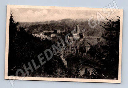 Pohlednice Hrad Zvíkov Klingenburg Protektorát (M6119)
