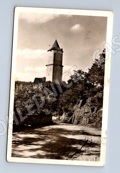 Pohlednice Hrad Zvíkov 1951 prošlá (M6120)