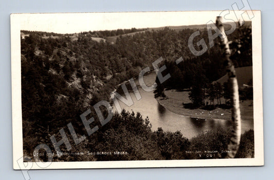 Pohlednice Údolí pod Stědronínem Zvíkov Masaryk (M6127)