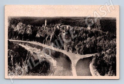 Pohlednice Hrad Zvíkov černobílá nepoužitá (M6129)