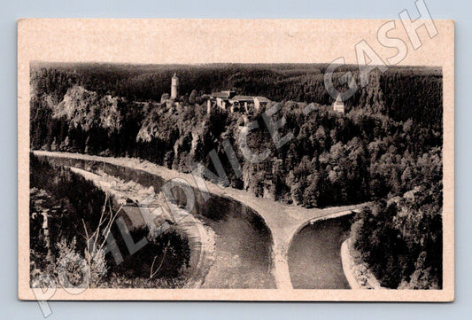 Pohlednice Hrad Zvíkov černobílá nepoužitá (M6129)