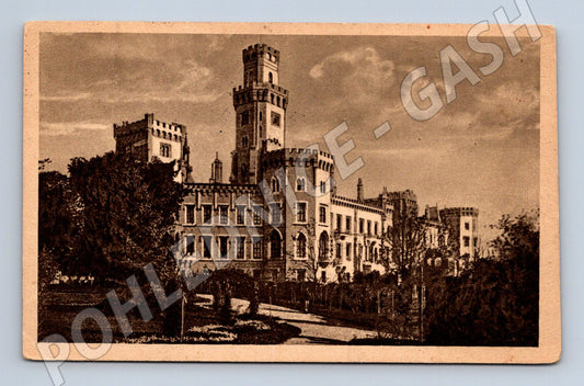 Pohlednice Zámek Hluboká 1921 perla českého jihu (M6130)