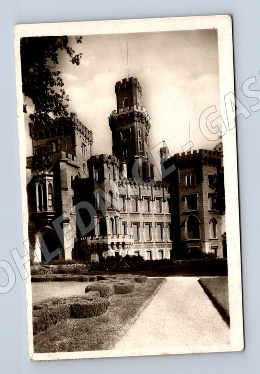 Pohlednice Hluboká nad Vltavou státní zámek 50 léta (M6148)