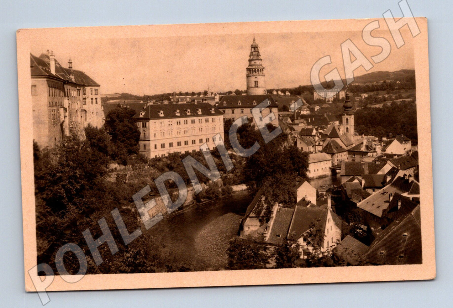 Pohlednice Český Krumlov hrad a zámek (M6156)