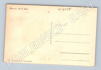 Pohlednice Šumava Hrad Rabí originál (M6158)