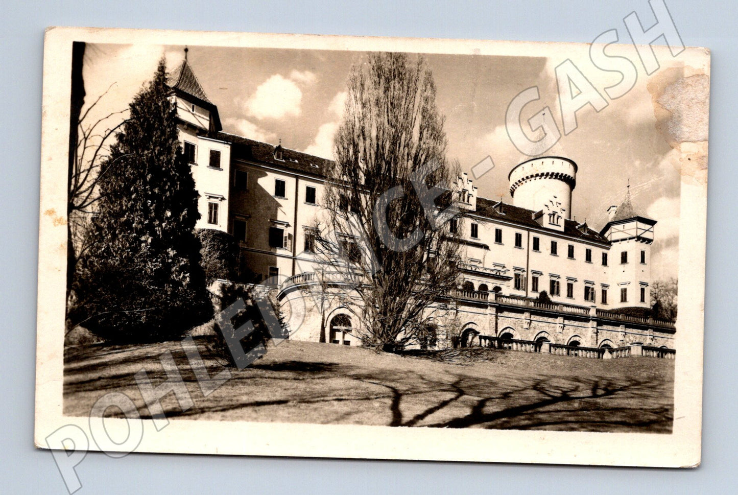 Pohlednice Konopiště zámek odeslaná 1951 (M6163)