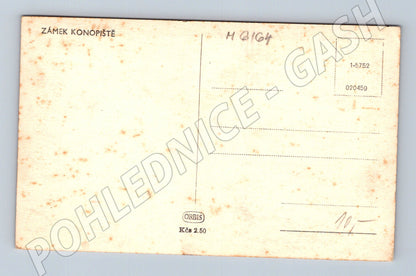 Pohlednice Zámek Konopiště park a věž (M6164)