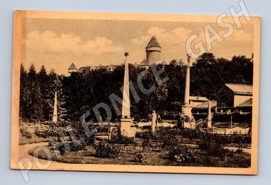 Pohlednice Zámek Konopiště stará Orbis (M6173)