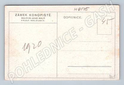 Pohlednice Konopiště historická cca 1920 (M6175)