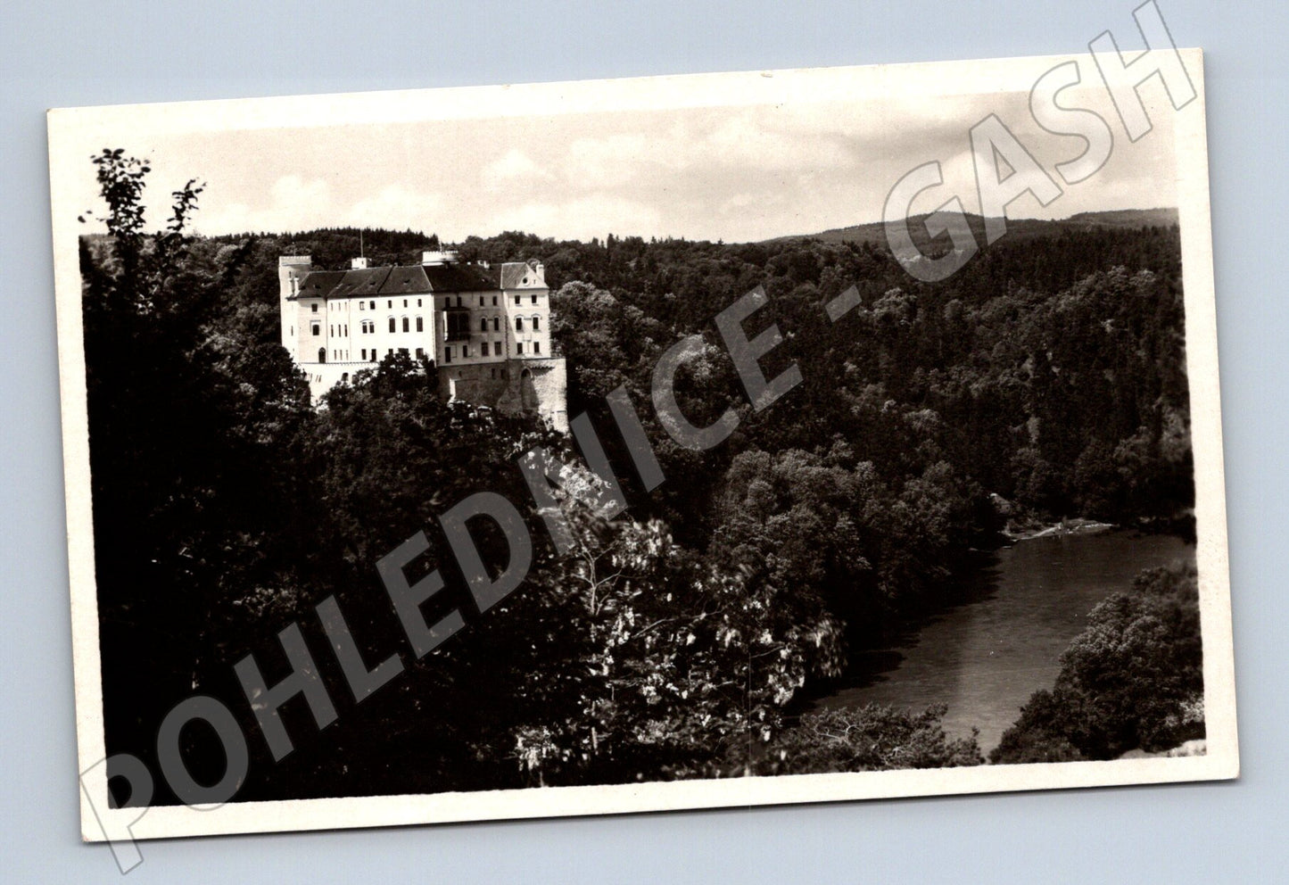 Pohlednice Hrad Orlík nad Vltavou historická (M6177)