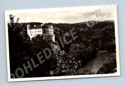 Pohlednice Hrad Orlík nad Vltavou historická (M6177)