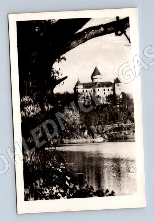 Pohlednice Konopiště černobílá sběratelská (M6178)