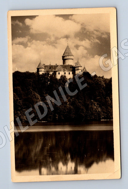 Pohlednice Zámek Konopiště Orbis čb nepoužitá (M6184)