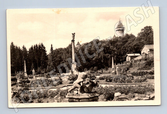 Pohlednice Zámek Konopiště černobílá prošlá (M6185)