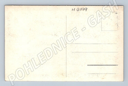 Pohlednice Hrad Křivoklát černobílá neprošlá (M6199)