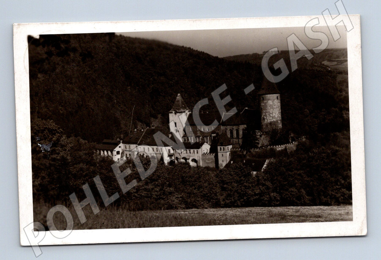 Pohlednice Hrad Křivoklát zaslaná historická (M6204)