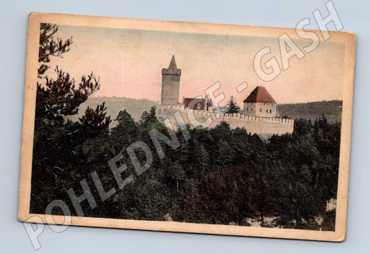 Pohlednice Hrad Kokořín V Neubert razítko (M6213)