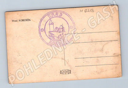 Pohlednice Hrad Kokořín V Neubert razítko (M6213)