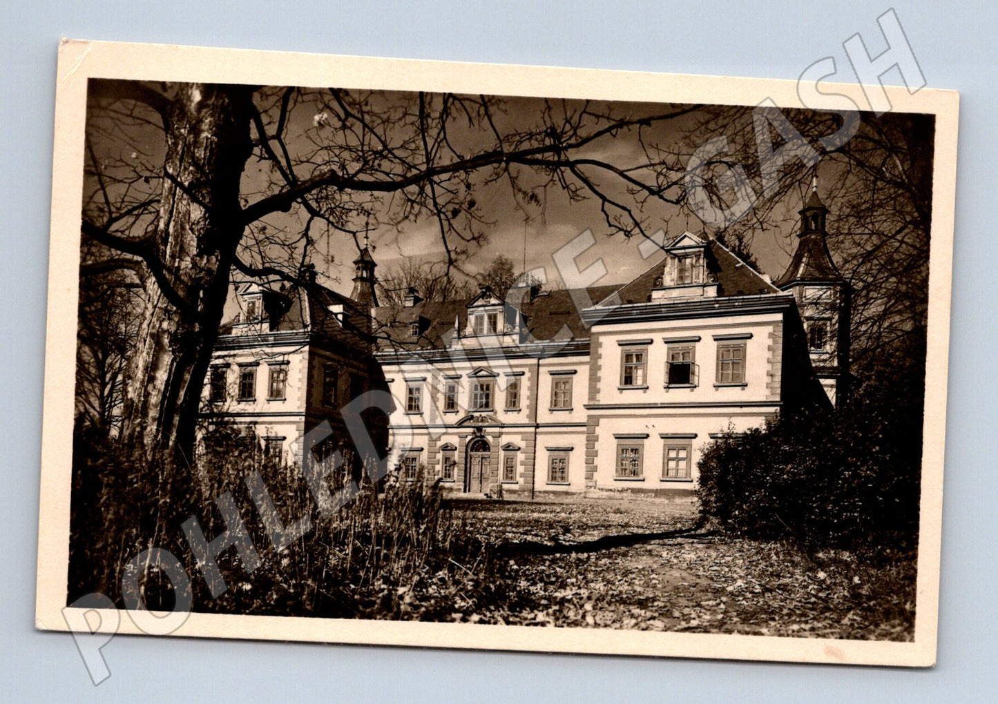 Pohlednice Jilemnice zámek Krkonošské muzeum 1959 (M6219)