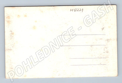 Pohlednice Hrad Kokořín černobílá sběratelská (M6221)