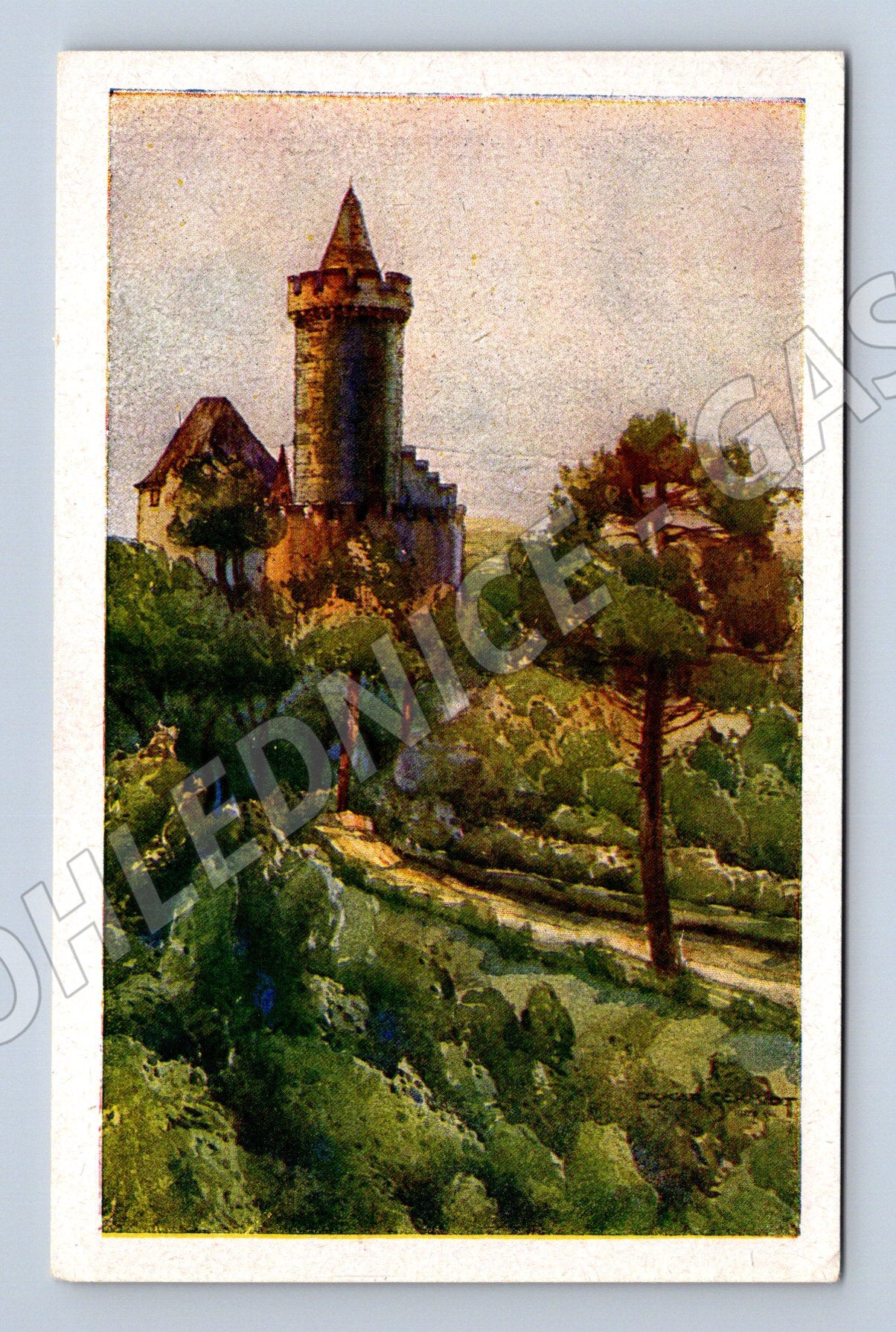 Pohlednice Hrad Kokořín O Schmidt stará (M6229)