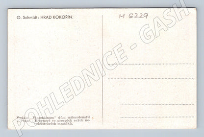 Pohlednice Hrad Kokořín O Schmidt stará (M6229)