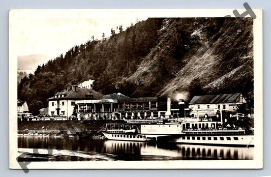 Pohlednice Štěchovice parník T G Masaryk (M623)