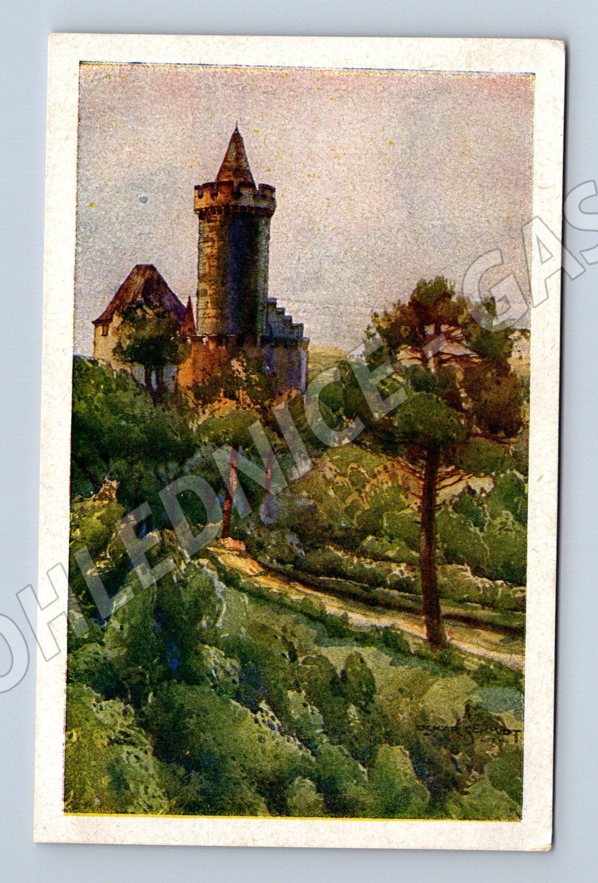 Pohlednice Hrad Kokořín O Schmidt nevydaná (M6230)