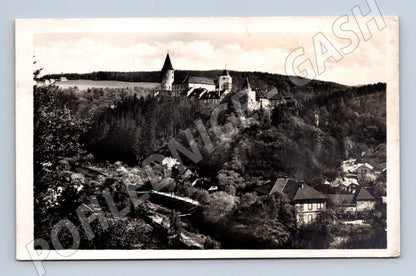 Pohlednice Hrad Křivoklát Pürglitz prošlá (M6234)