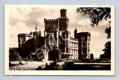 Pohlednice Hluboká nad Vltavou zámek 1953 (M6237)