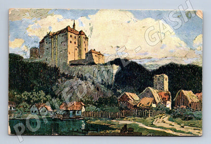 Pohlednice Šternberk nad Sázavou hrad stará (M6239)