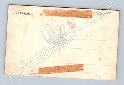 Pohlednice Hrad Kokořín stará pohlednice (M6245)