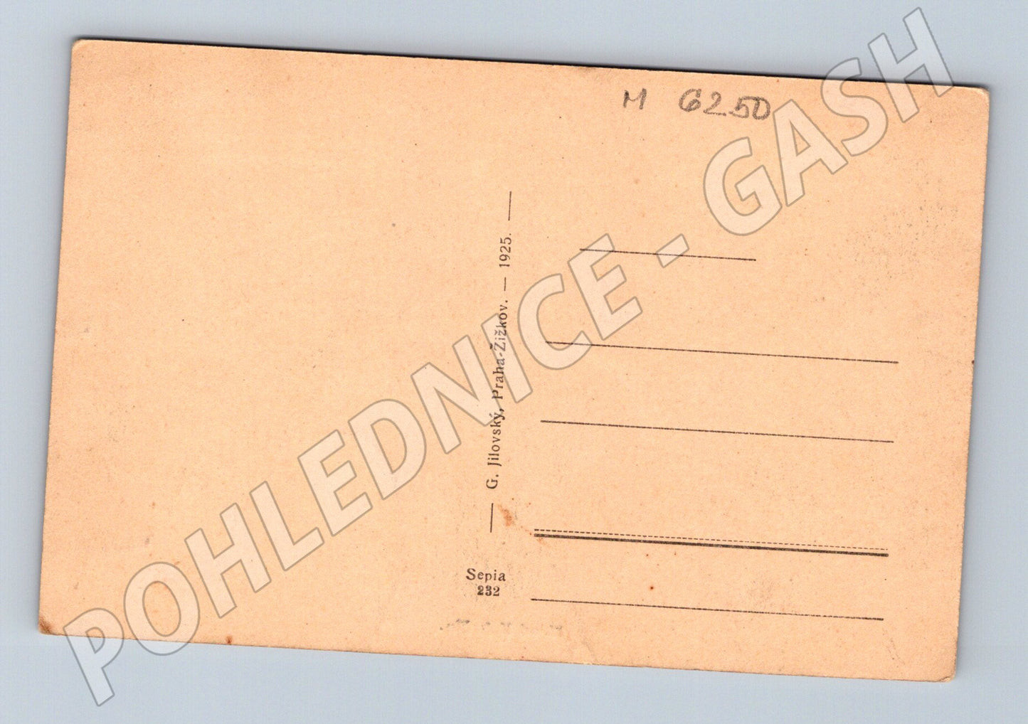 Pohlednice Hrad Kokořín 1925 sepia (M6250)