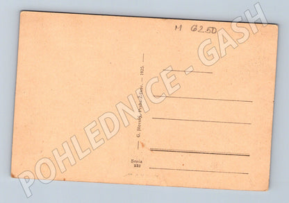 Pohlednice Hrad Kokořín 1925 sepia (M6250)