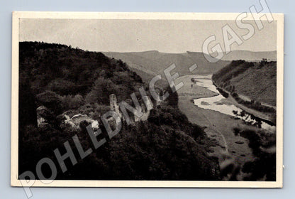 Pohlednice Hrad Krašov zřícenina nad Berounkou (M6253)