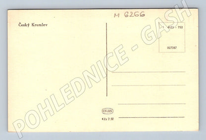 Pohlednice Český Krumlov zámek Orbis stará (M6266)