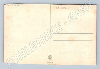 Pohlednice Český Krumlov zámek panorama (M6267)