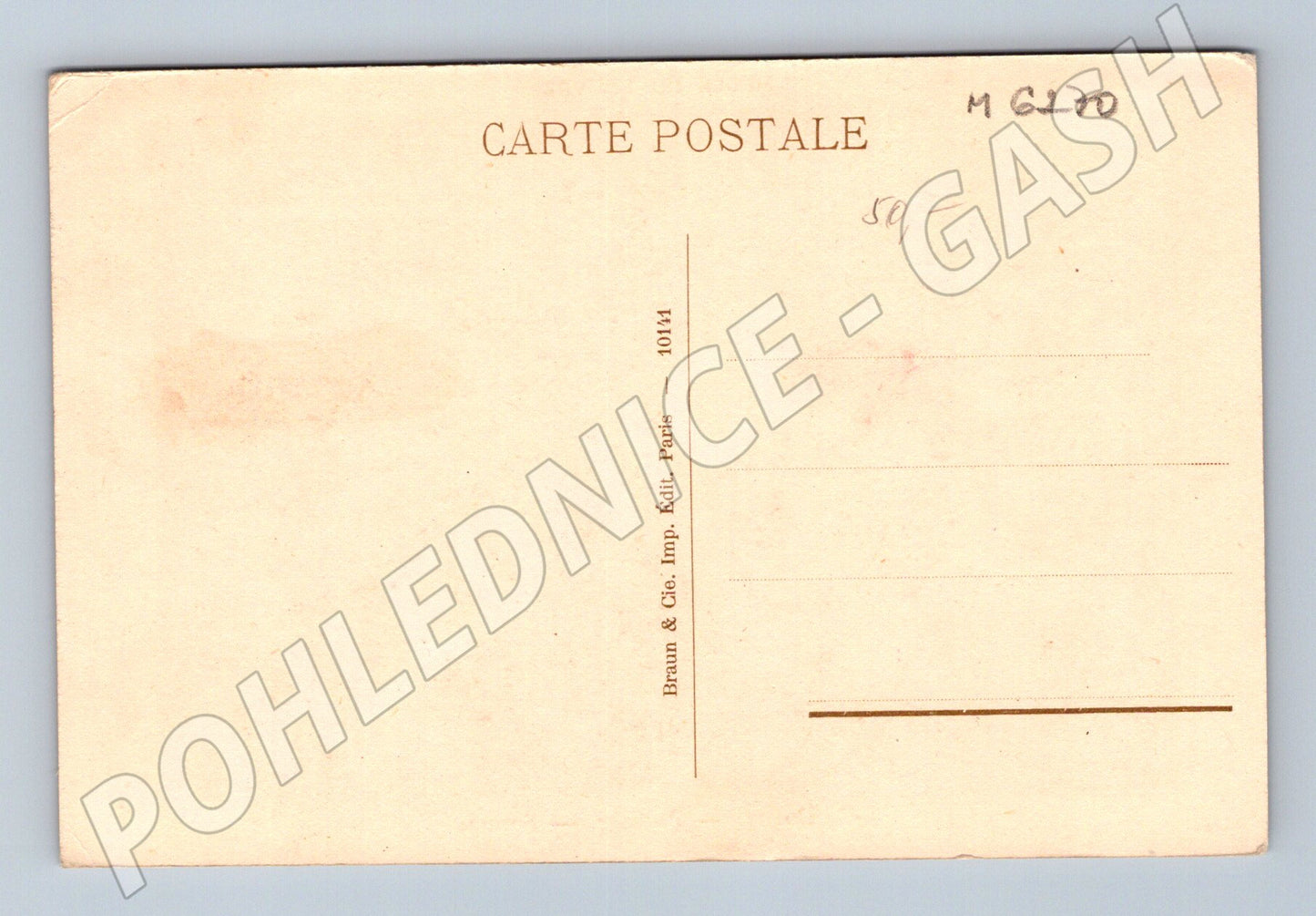 Pohlednice J. B. Corot Paysage jaro Louvre (M6270)