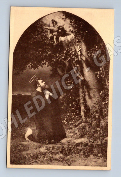 Pohlednice sv. Hubert Basilika Belgie Max Gillard (M6275)