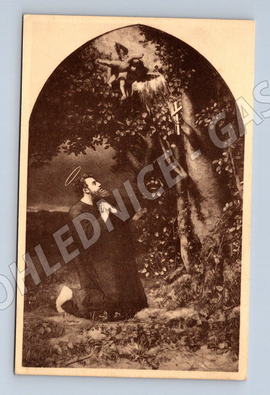 Pohlednice sv. Hubert Basilika Belgie Max Gillard (M6275)