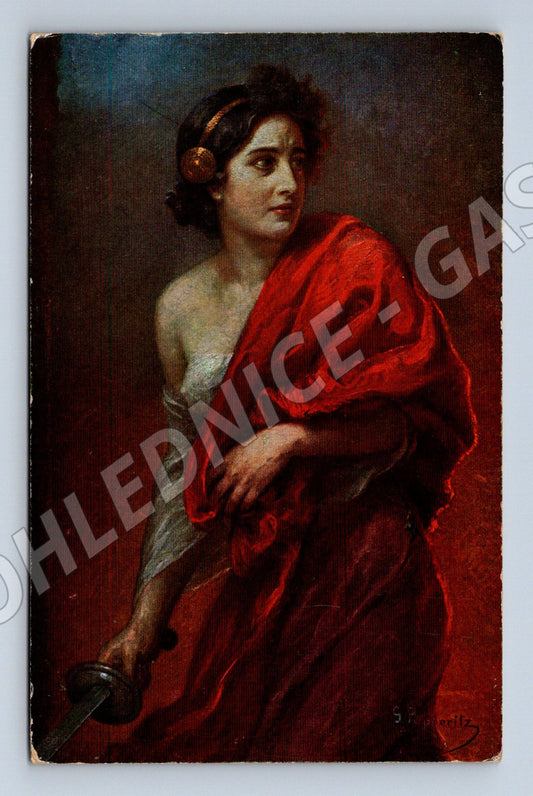 Pohlednice Judith Prof. G. Papperitz Mnichov (M6281)