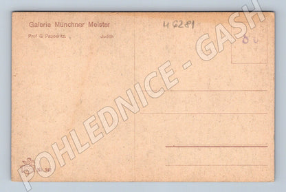 Pohlednice Judith Prof. G. Papperitz Mnichov (M6281)
