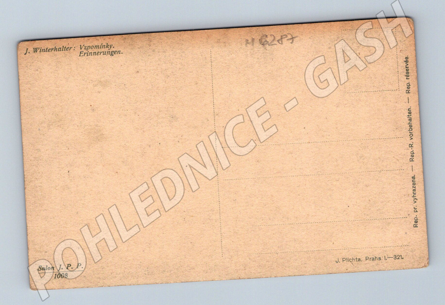 Winterhalter Postcard Memories Erinnerungen (M6287)