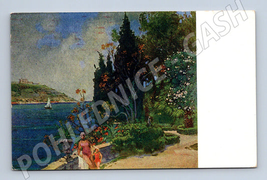 Pohlednice Masarykovo oporaviště Vis 1945 Protektorát (M6290)