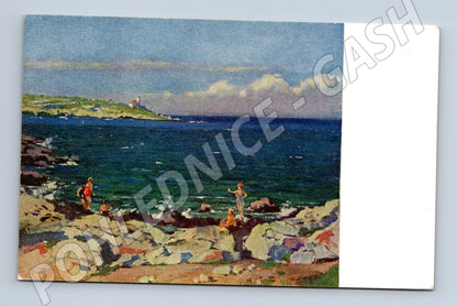 Pohlednice přímořská krajina Protektorát (M6291)